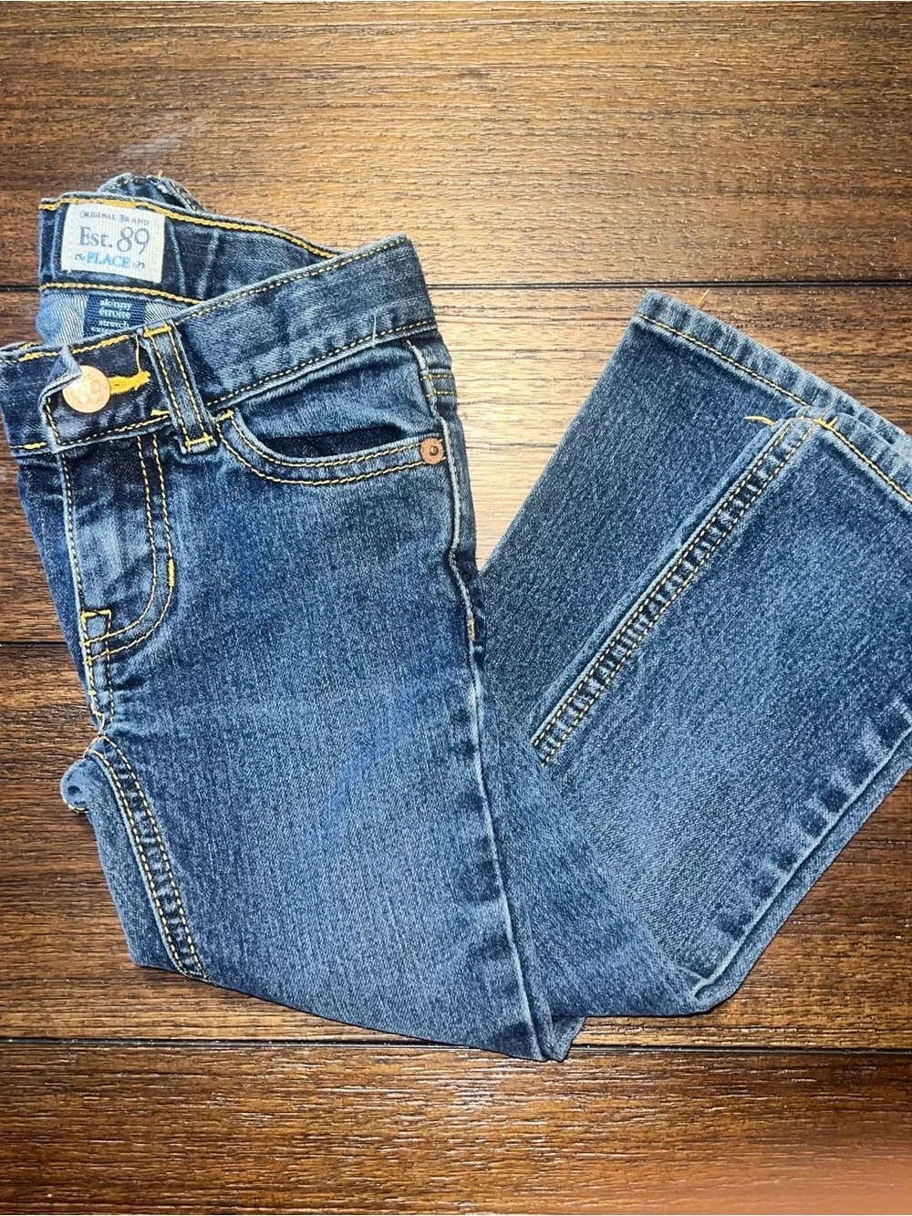 The Children's Place Blue Straight Leg Kids Jeans